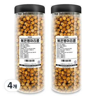 SUPERGOOD Gomine 烤鷹嘴豆, 4個, 500g