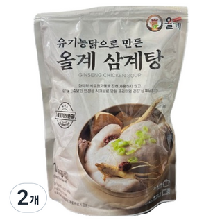 올계 삼계탕, 1kg, 2개