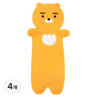 KAKAO FRIENDS KF 扁平玩偶筆袋, 萊恩, 4個