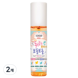 Soflisse 足部去角質噴霧, 100ml, 2個