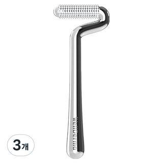 WellDerma Needle Shot臉部緊緻按摩滾輪, 3個, 銀