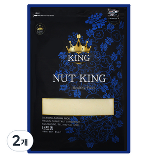너트킹 아몬드 분말, 1kg, 2개