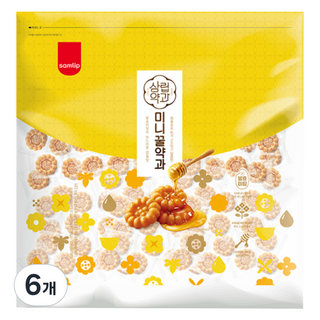 삼립 미니 꿀약과, 1kg, 6개