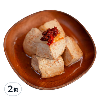 溫國智主廚 麻辣臭豆腐 常溫保存, 2包, 450g