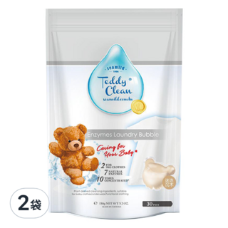 清淨海 純淨系列 植萃酵素洗衣膠囊 迷迭沉木, 30顆, 2袋