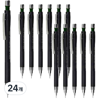 DONG-A XQ陶瓷2自動鉛筆 黑色, 1.3mm, 24個