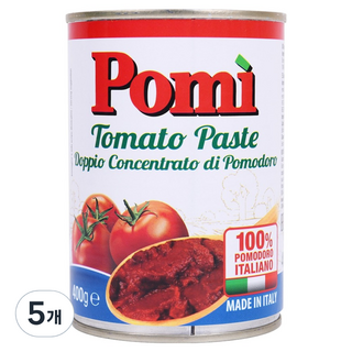Pomi 番茄糊, 5個, 400g