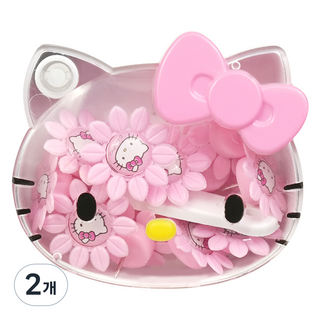 buyhearts Hello Kitty向日葵髮夾, 12件, 2個
