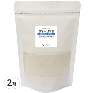 山羊乳蛋白質粉, 300g, 2個