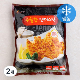 수월한 텐더스틱 (냉동), 1kg, 2개