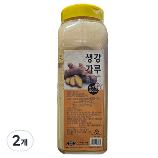 DOOWON 生薑粉, 400g, 2個