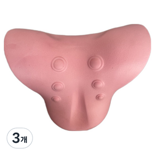 Kelbon 身體頸部按摩器, 3個, 粉紅色