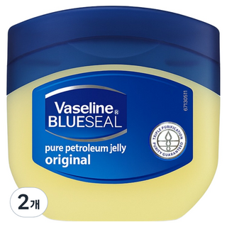 Vaseline 凡士林 Blue Seal 純凡士林高保濕果凍原味萬用膏, 100ml, 2個