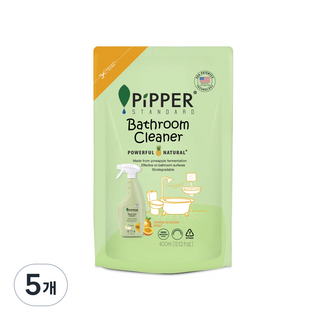 피퍼스탠다드 파인애플 발효액 욕실세정제, 400ml, 5개