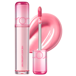 rom&nd 台灣公司貨 果汁唇釉2.0 3.5g, 1個, 28 淡雪草莓