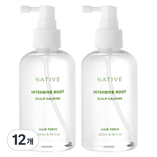 AVCA Native Intensive Root鎮靜頭皮護理強健髮根養髮液, 12個, 200ml