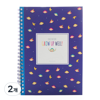 제이밀크 몽키와 바나나파티 이유식일지, 블루, 2개