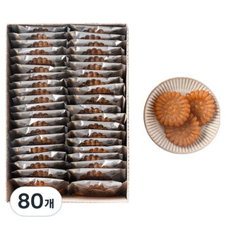 堂巖 韓國國產小麥糯米藥菓2, 40g, 80個