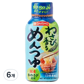 DAISHO 大逸昌 芥末麵味露醬, 6個, 180ml