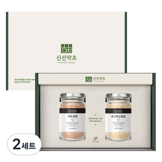 Sinsunherb 優質天然調味料 2種禮盒組 蝦+香菇, 2套