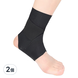 YORI 優里 運動護墊護踝套, 2個, 黑色
