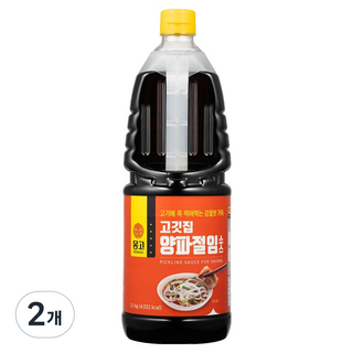 MONGGO FOODS INC. 烤肉店醃洋蔥醬, 2個, 2.1kg