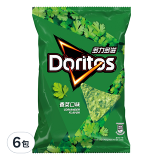 Doritos 多力多滋 香菜口味玉米片, 6包, 102g