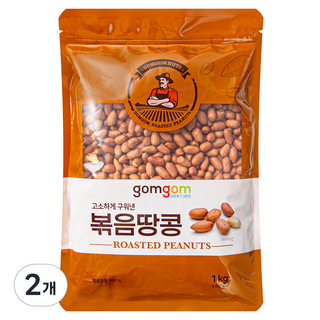 곰곰 볶음땅콩, 1kg, 2개