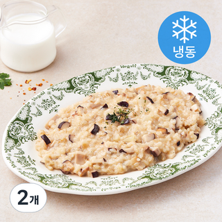 쿡솜씨 트러플 오일 크림 리조또 밀키트 (냉동), 440g, 2개