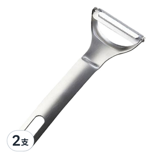 家庭元素 E-EZ 316不鏽鋼刨刀, 3D鋒利刀刃, 食品級不鏽鋼, 懸掛設計, 2支