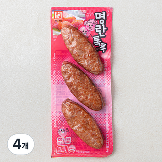 한성기업 명란톡톡 떡갈비, 120g, 4개