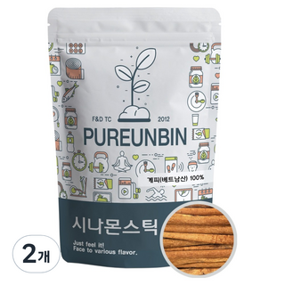 PUREUNBIN 肉桂棒, 100g, 2個