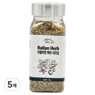 Natural Spice 義大利香草調味料, 38g, 5個