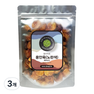 DONGEHERB 越南產黃色龍眼肉, 250g, 3個