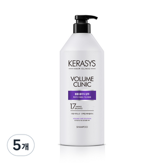 케라시스 볼륨 클리닉 단백질 샴푸 플로럴파우더향, 980ml, 5개