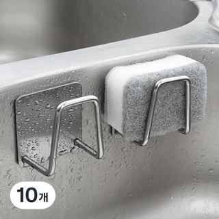 몰투유 초강력 접착식 무타공 후크걸이, 10개