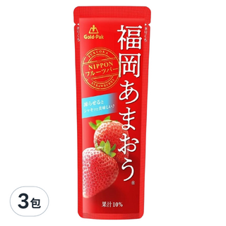 Gold-Pak 風味果汁棒 福岡草莓, 80g, 3包