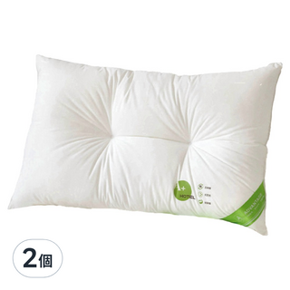 PURE SLEEP 純好眠 杜邦防螨飯店枕芯, 低枕款 白色, 2個