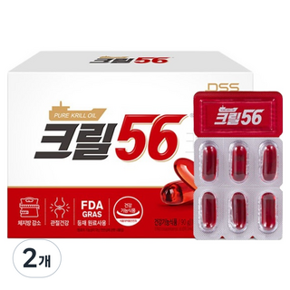 Krill56 磷蝦油 90g, 90錠, 2個