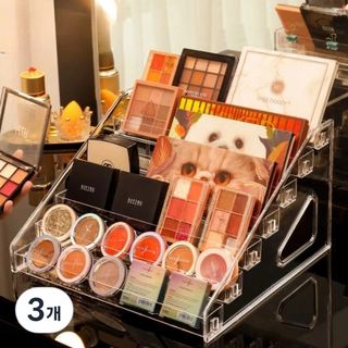 Full-Covered 多層指甲油化妝品整理架, 3個