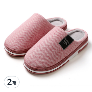 알로데 선라이트 층간소음 방지 거실화, TYPE04 다크 핑크, 2개