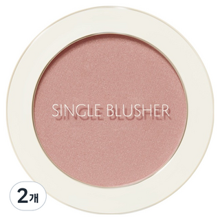 THe SaeM 得鮮 Saemmul單色腮紅 5g, CR01 裸桃, 2個