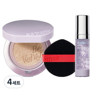 에스쁘아 비벨벳 커버 쿠션 갤럭시 빔 컬렉션 13g, 13호포슬린, 4세트