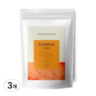 유리아 삼각티백 호박팥차, 1.2g, 100개입, 3개