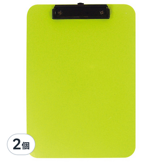 ABEL 力大牌 超耐摔A4板夾 - 堅固耐用 多色可選 辦公學習好幫手, 66214, 2個