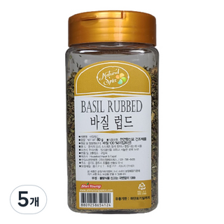 Natural Spice 羅勒碎, 80g, 5個