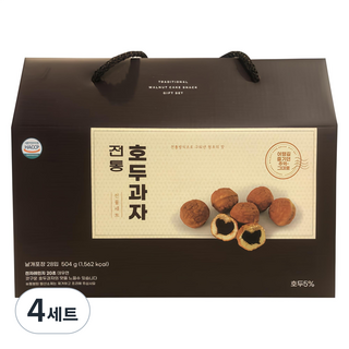 전통호두과자 선물세트, 단품, 4세트