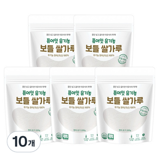 Pure Eat 優質米糊粉 糙米初期款, 200g, 10個