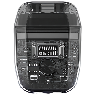 KONKA 康佳 透明智能電顯刮鬍刀, KTXD-1320-T(S), 透明黑