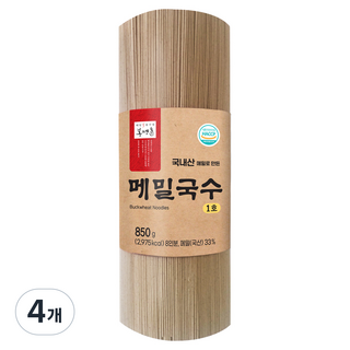 Bongpyung 蕎麥麵 1號 捲式, 850g, 4個